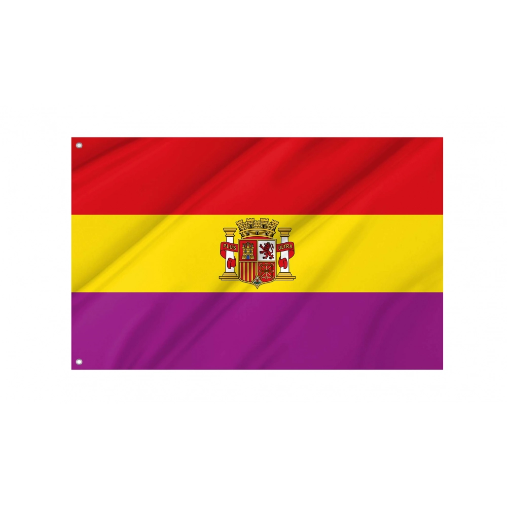 Second Spanish Republic Flag for Indoor & Outdoor Use