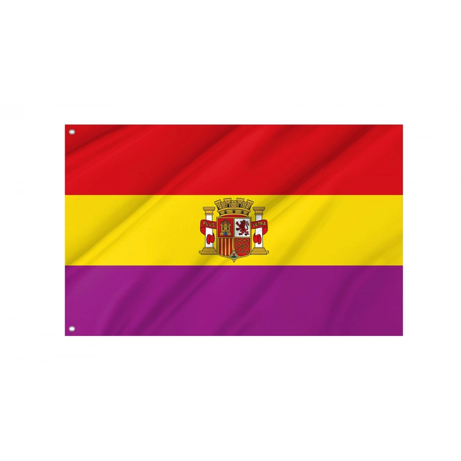 Second Spanish Republic Flag for Indoor & Outdoor Use, HISTORICAL177
