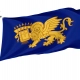 Septinsular Republic (1800-1807) Flag for Indoor & Outdoor Use - Imagine 1