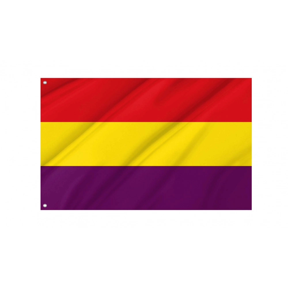 Spanish Republic Flag for Indoor & Outdoor Use
