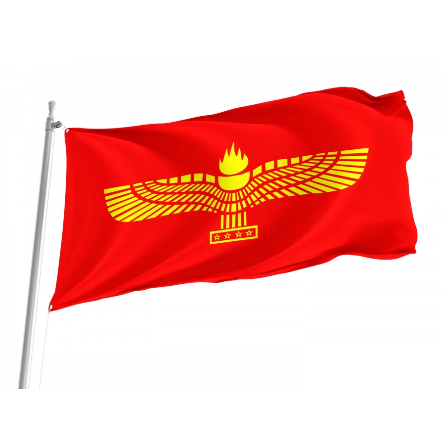 Syriac-Aramean People Flag for Indoor & Outdoor Use, HISTORICAL187