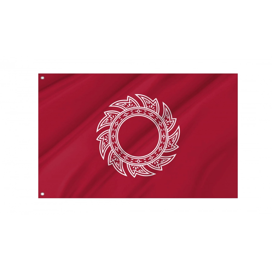 Thailand 1782, Sudarshana Chakra of Vishnu Flag, HISTORICAL194