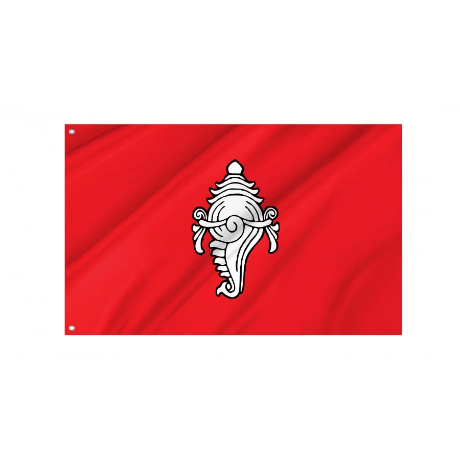 Travancore Kingdom Flag for Indoor & Outdoor Use, HISTORICAL12