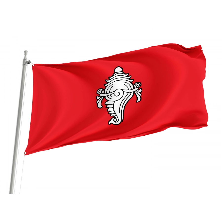 Travancore Kingdom Flag for Indoor & Outdoor Use, HISTORICAL12