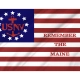 United States Navy 1898, REMEMBER THE MANIE Flag for Indoor & Outdoor Use - Imagine 2