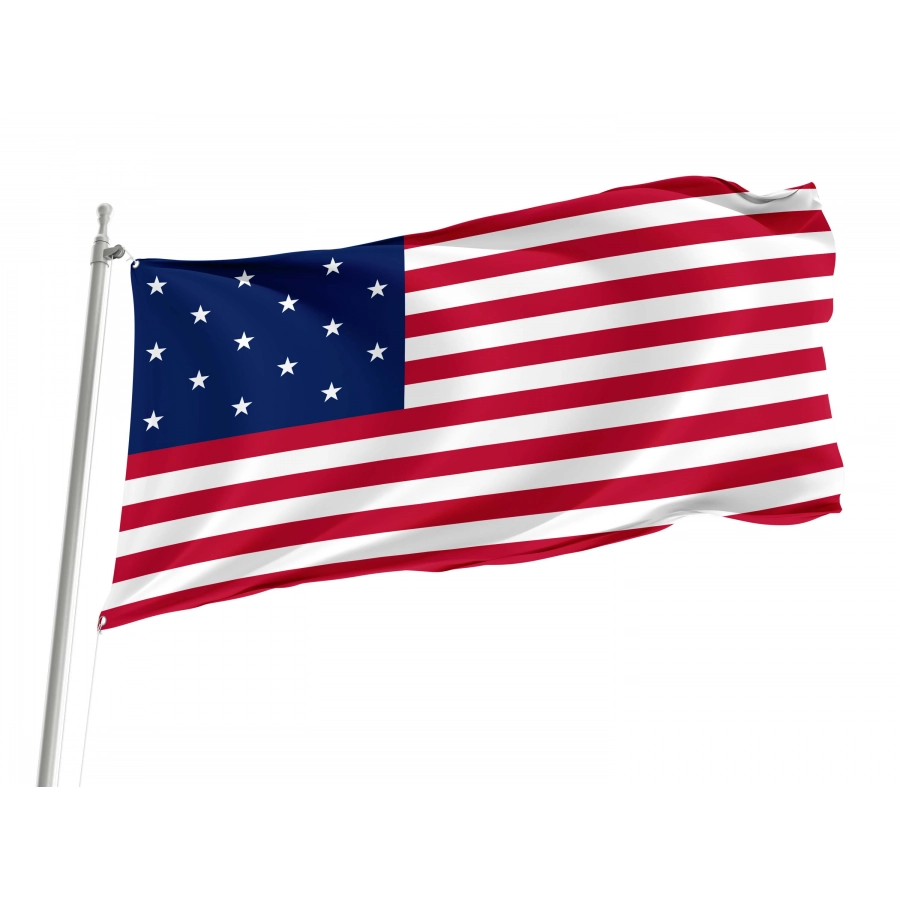 United States of America (1795-1818) Flag for Indoor & Outdoor Use, HISTORICAL20