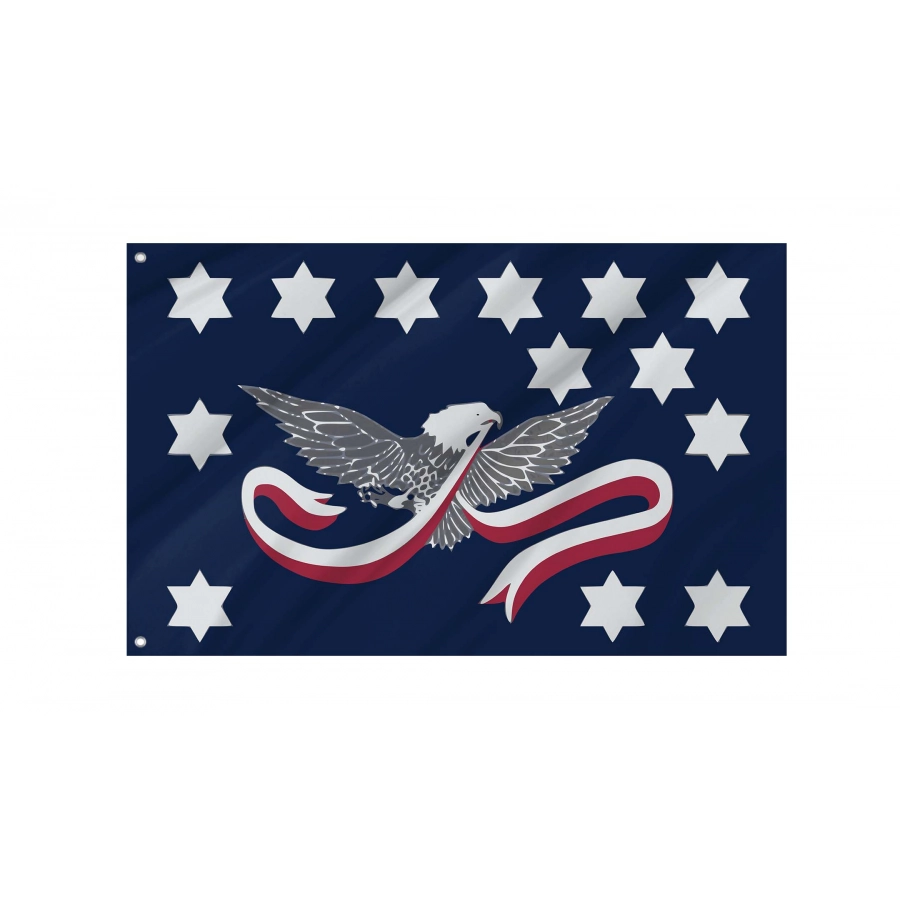 Whiskey Rebellion Flag for Indoor & Outdoor Use, HISTORICAL75