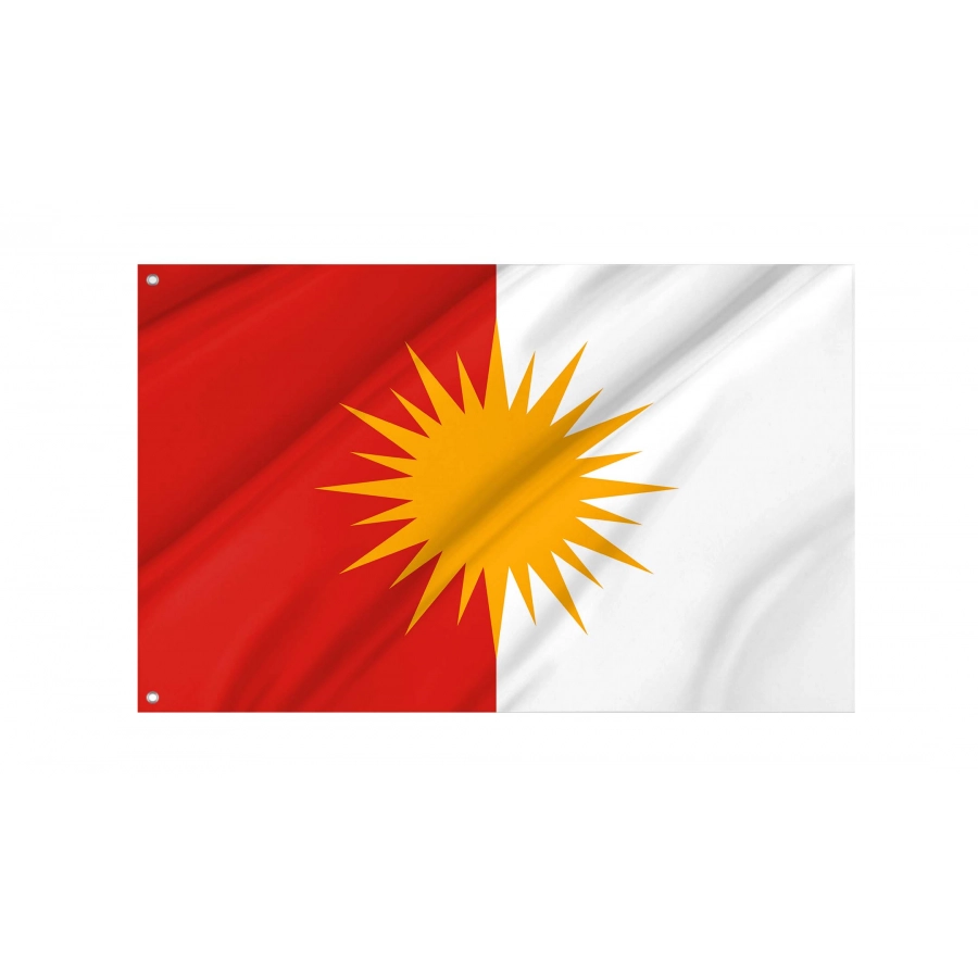 Yezidi Flag for Indoor & Outdoor Use, HISTORICAL196