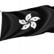 Black Bauhinia Flag for Indoor & Outdoor Use - Imagine 1