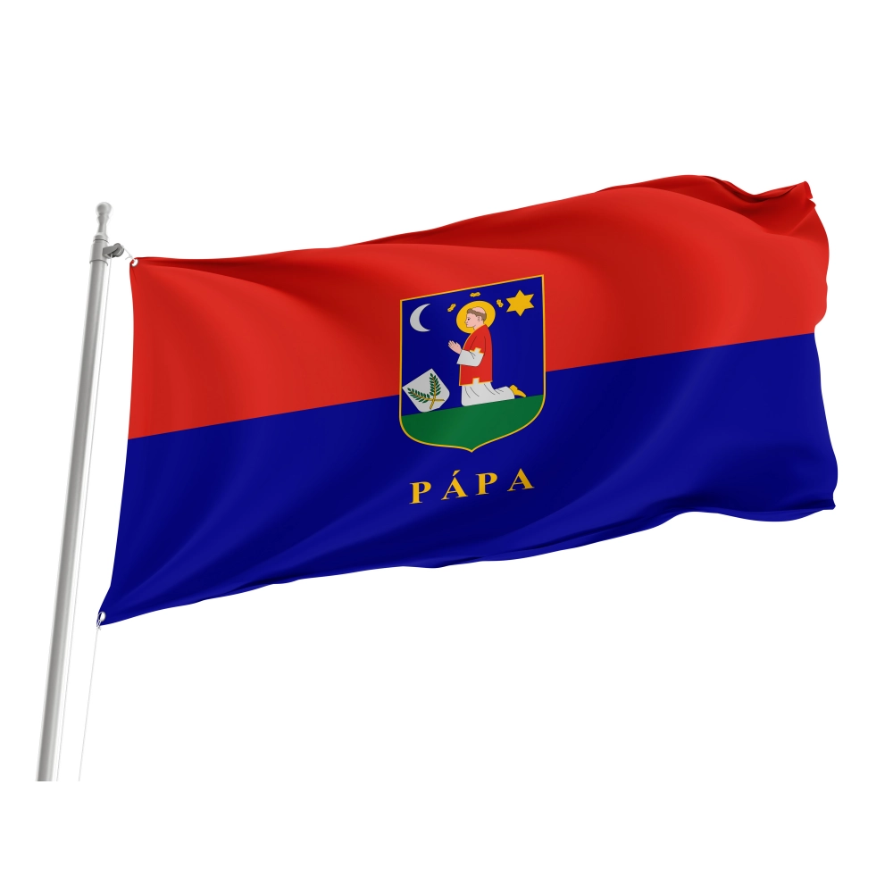 Pápa Flag for Indoor & Outdoor Use Pápa Flag for Indoor & Outdoor Use