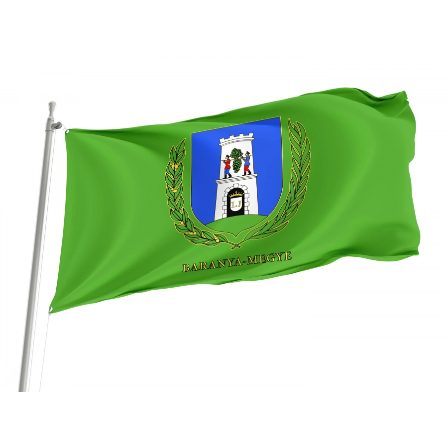 Baranya County Flag for Indoor & Outdoor Use, HUN10