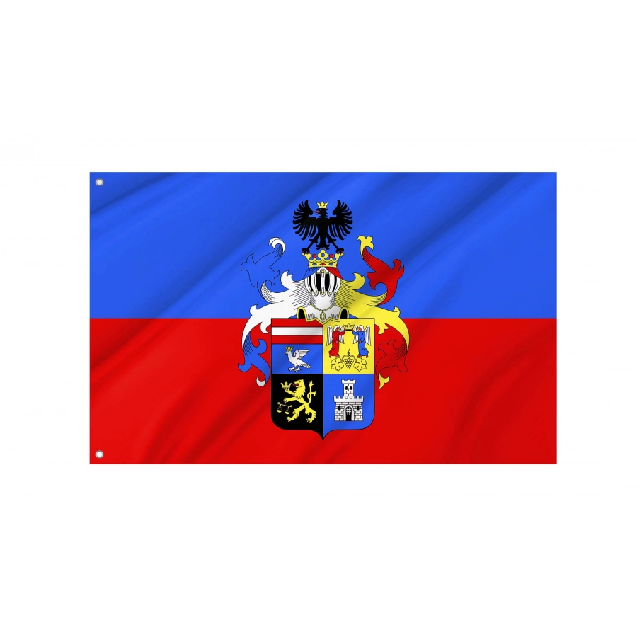 Borsod-Abaúj-Zemplén County Flag for Indoor & Outdoor Use, HUN68