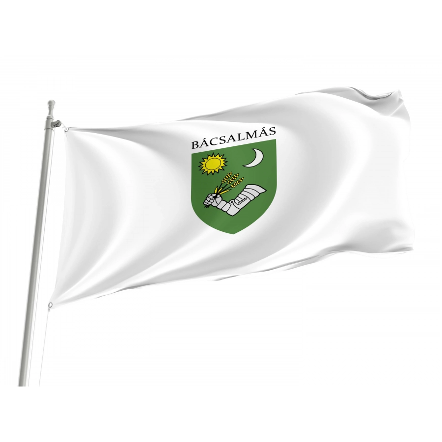 Bácsalmás Flag for Indoor & Outdoor Use, HUN37