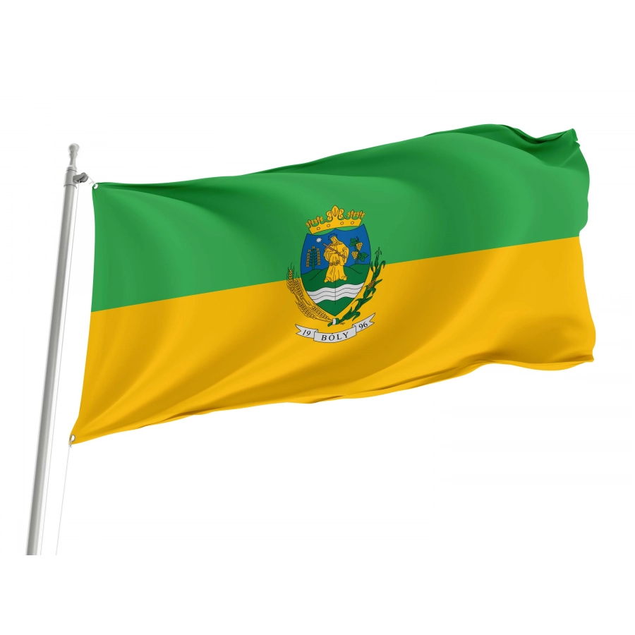 Bóly Flag for Indoor & Outdoor Use, HUN19