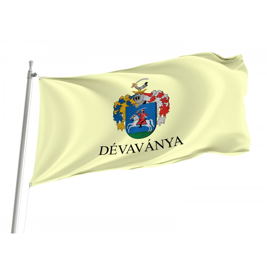Dévaványa Flag for Indoor & Outdoor Use, HUN59