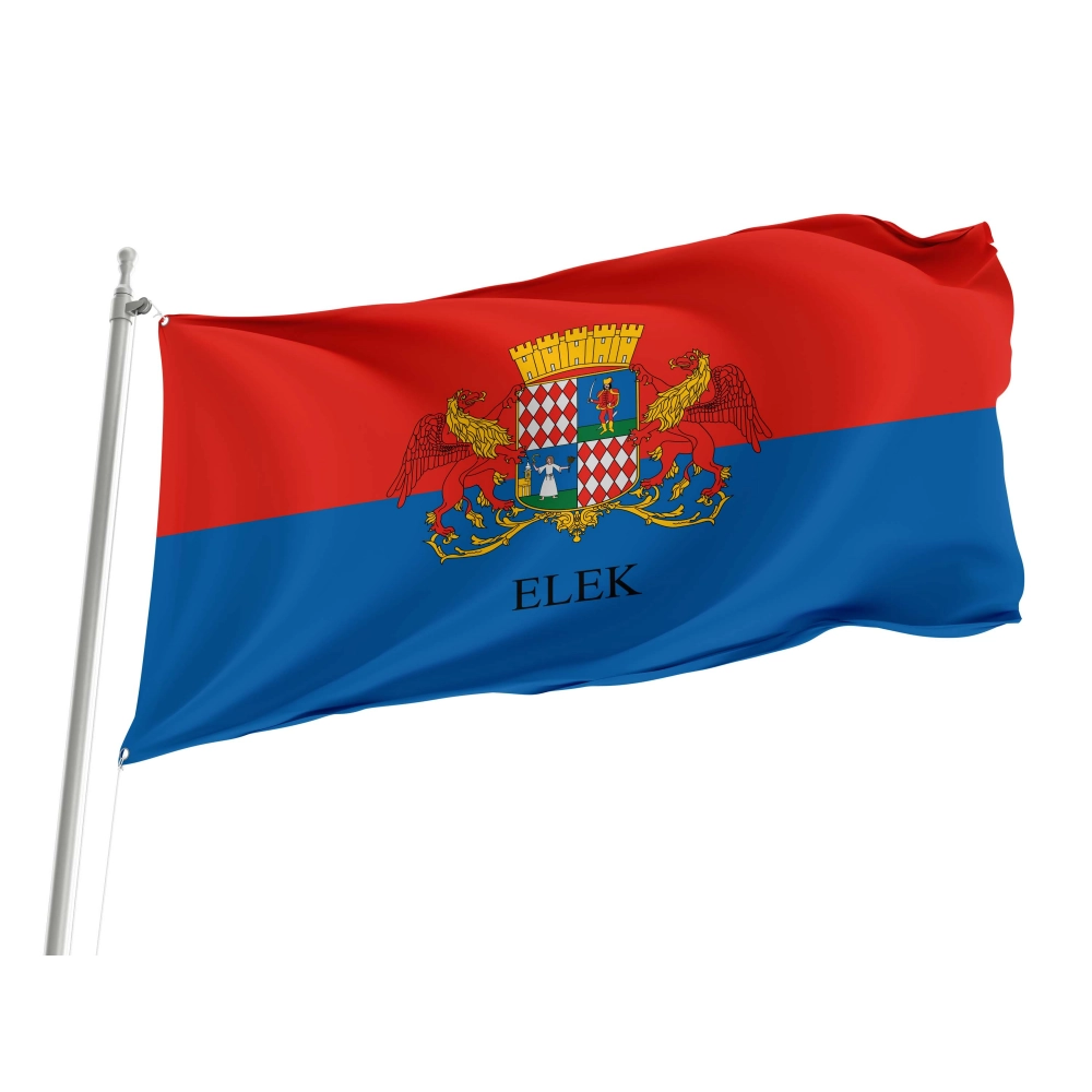 Elek Flag for Indoor & Outdoor Use Elek Flag for Indoor & Outdoor Use