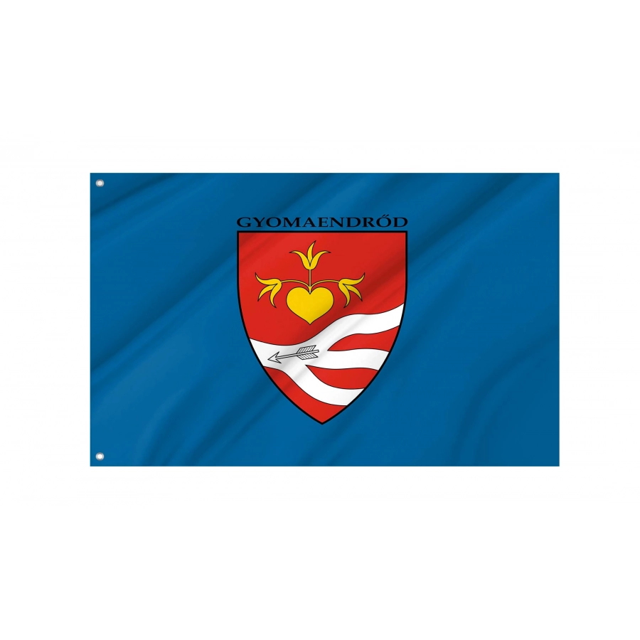 Gyomaendrőd Flag for Indoor & Outdoor Use, HUN55