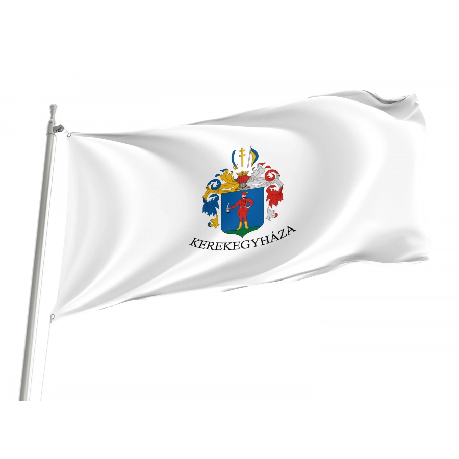 Kerekegyháza Flag for Indoor & Outdoor Use, HUN38