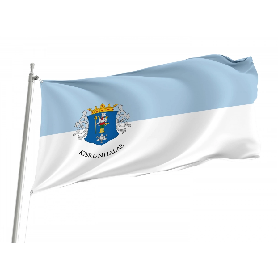 Kiskunhalas Flag for Indoor & Outdoor Use, HUN28