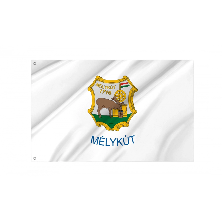 Mélykút Flag for Indoor & Outdoor Use, HUN41