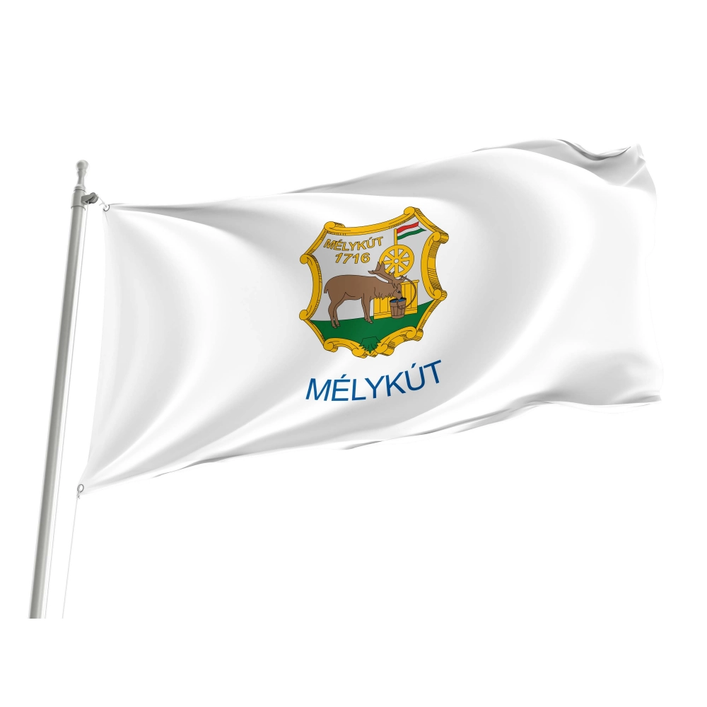 Mélykút Flag for Indoor & Outdoor Use