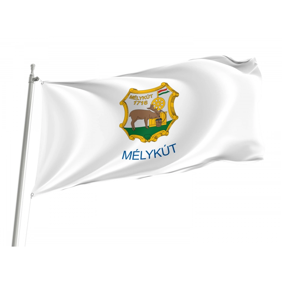 Mélykút Flag for Indoor & Outdoor Use, HUN41