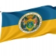 Pécs Flag for Indoor & Outdoor Use - Imagine 1