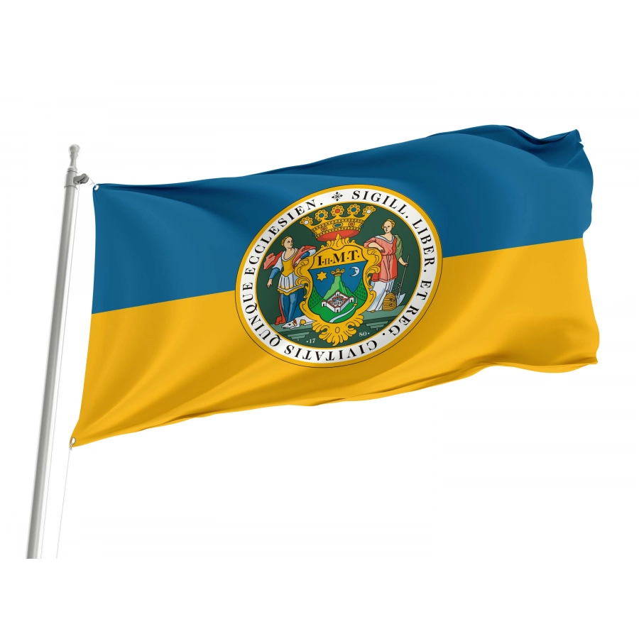 Pécs Flag for Indoor & Outdoor Use, HUN12