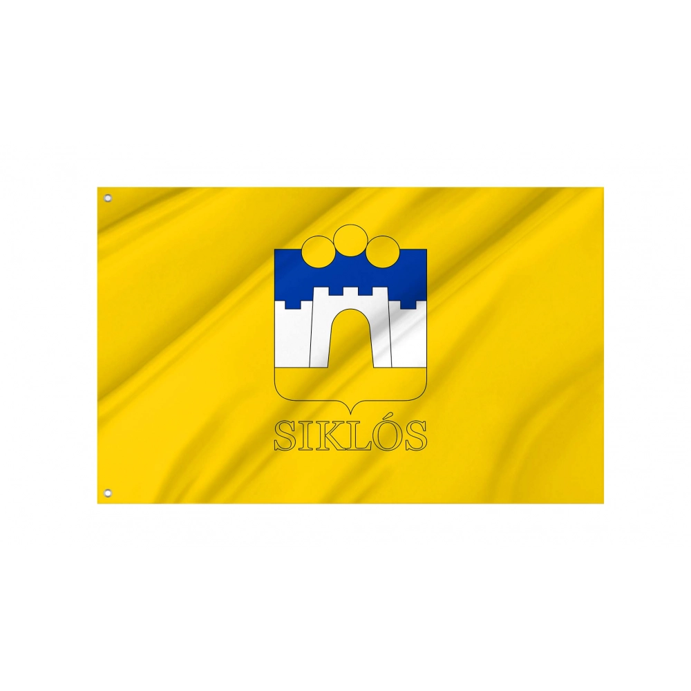 Siklós Flag for Indoor & Outdoor Use