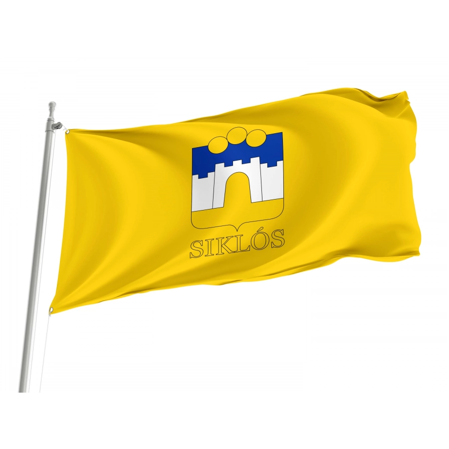 Siklós Flag for Indoor & Outdoor Use, HUN15