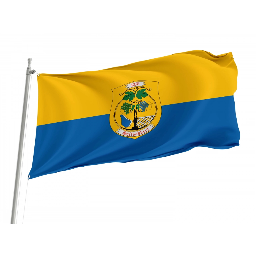 Soltvadkert Flag for Indoor & Outdoor Use, HUN35