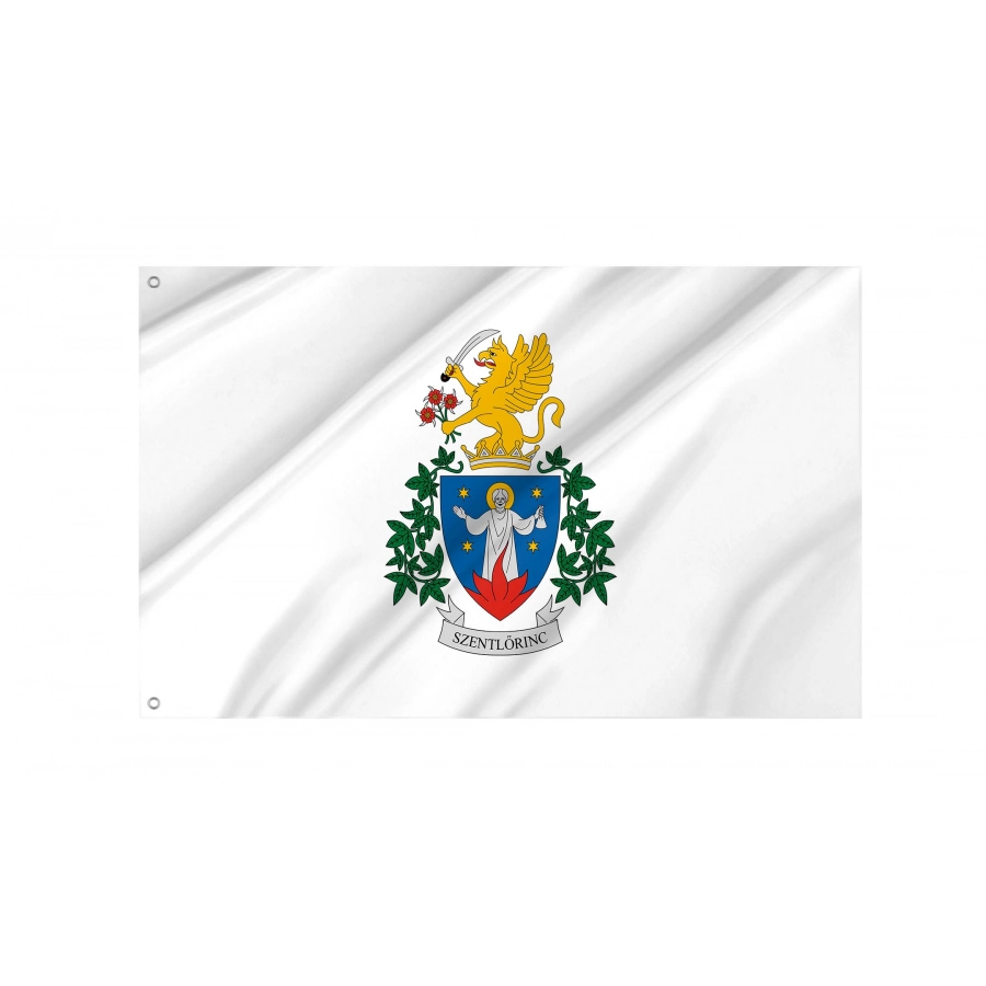 Szentlőrinc Flag for Indoor & Outdoor Use, HUN16