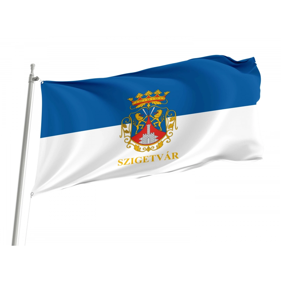 Szigetvár Flag for Indoor & Outdoor Use, HUN14