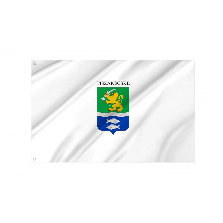 Tiszakécske Flag for Indoor & Outdoor Use, HUN31