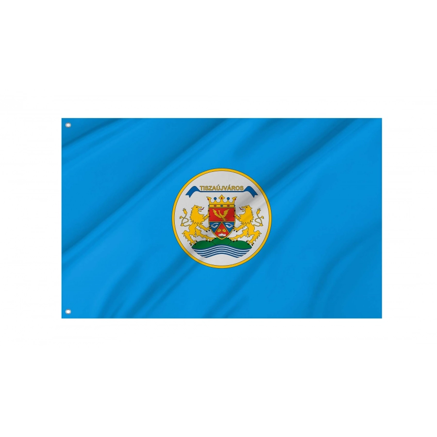 Tiszaújváros Flag for Indoor & Outdoor Use, HUN72