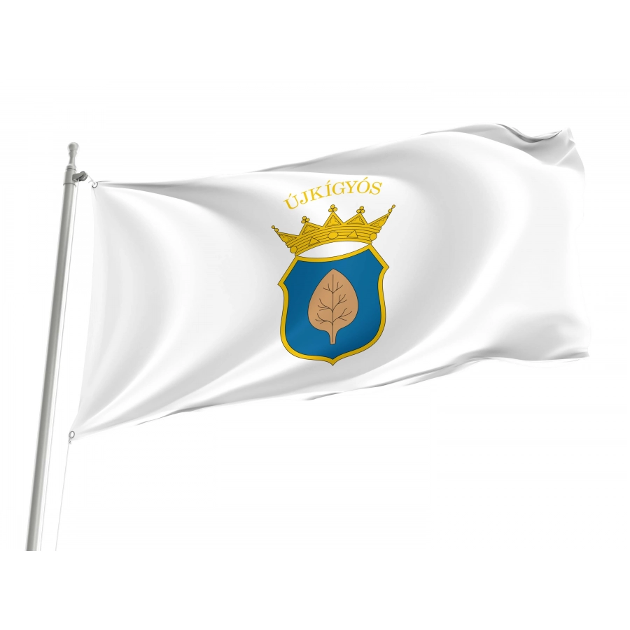 Újkígyós Flag for Indoor & Outdoor Use, HUN63