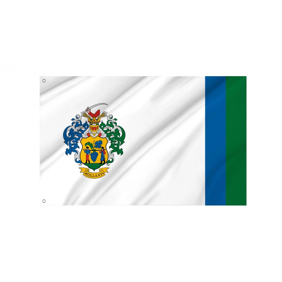 Villány Flag for Indoor & Outdoor Use, HUN22