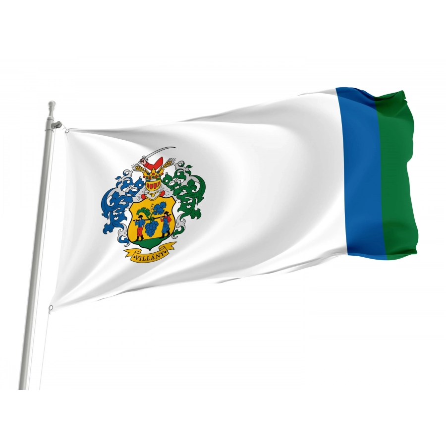 Villány Flag for Indoor & Outdoor Use, HUN22
