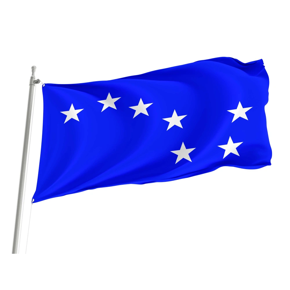 Starry Plough Blue Flag for Indoor & Outdoor Use