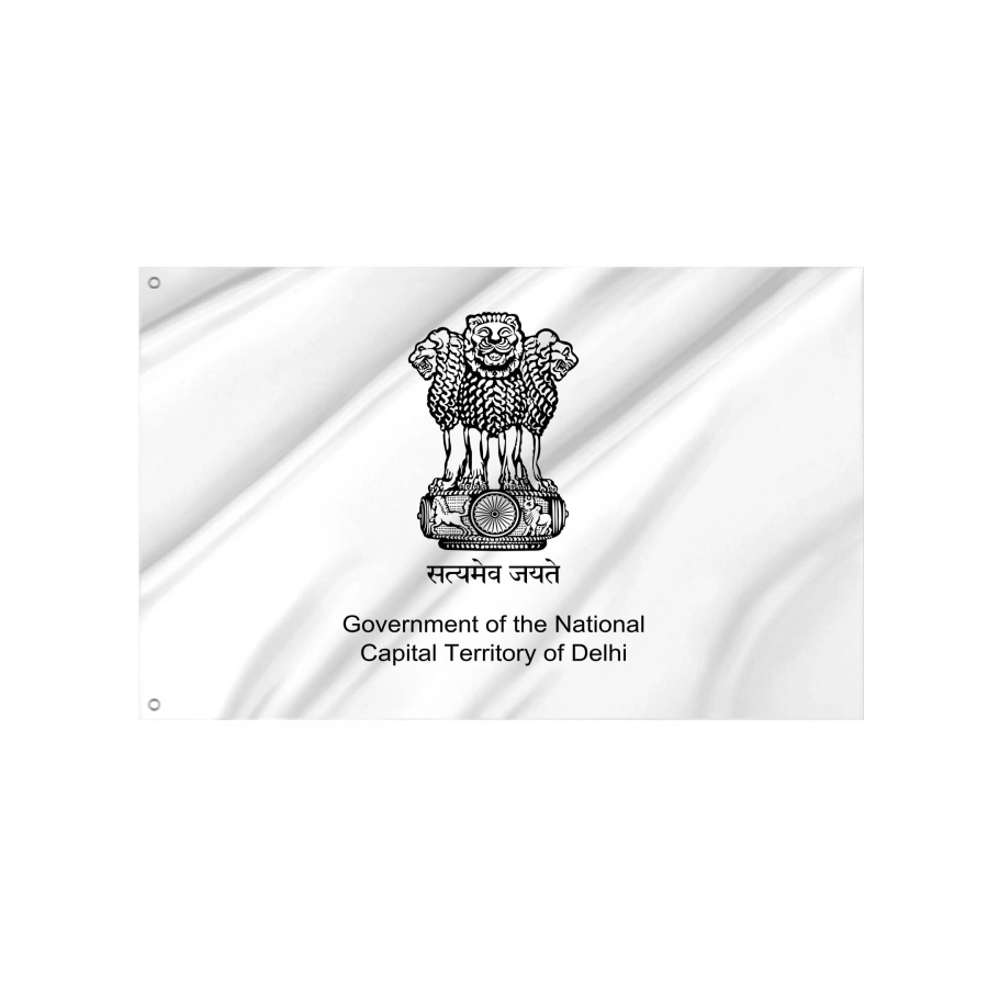 New Delhi Capital City Flag for Indoor & Outdoor Use, IND02