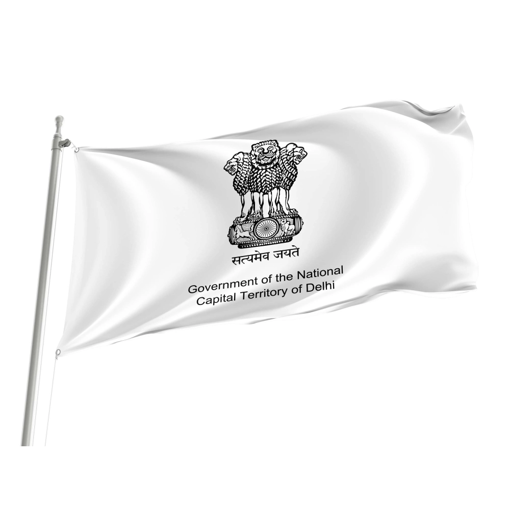 New Delhi Capital City Flag for Indoor & Outdoor Use New Delhi Capital City Flag for Indoor & Outdoor Use