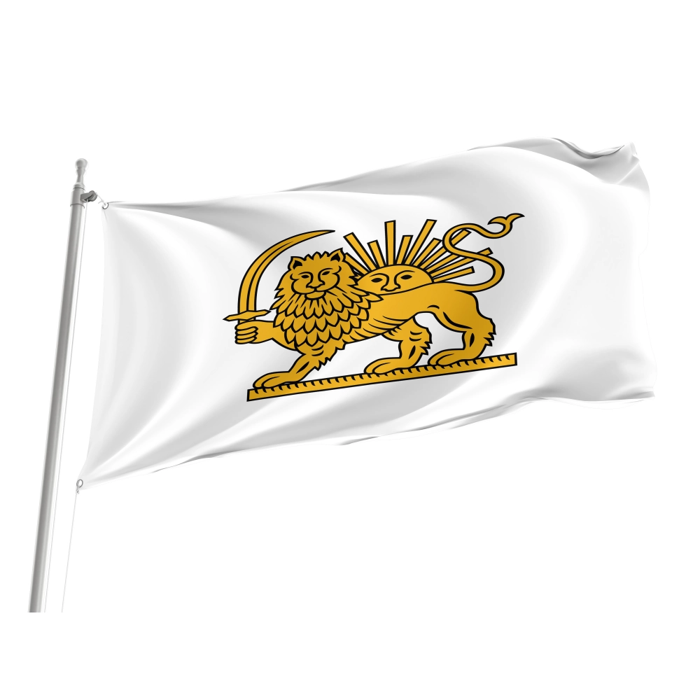 Iran Under Mohammad Shah Qajar Flag for Indoor & Outdoor Use