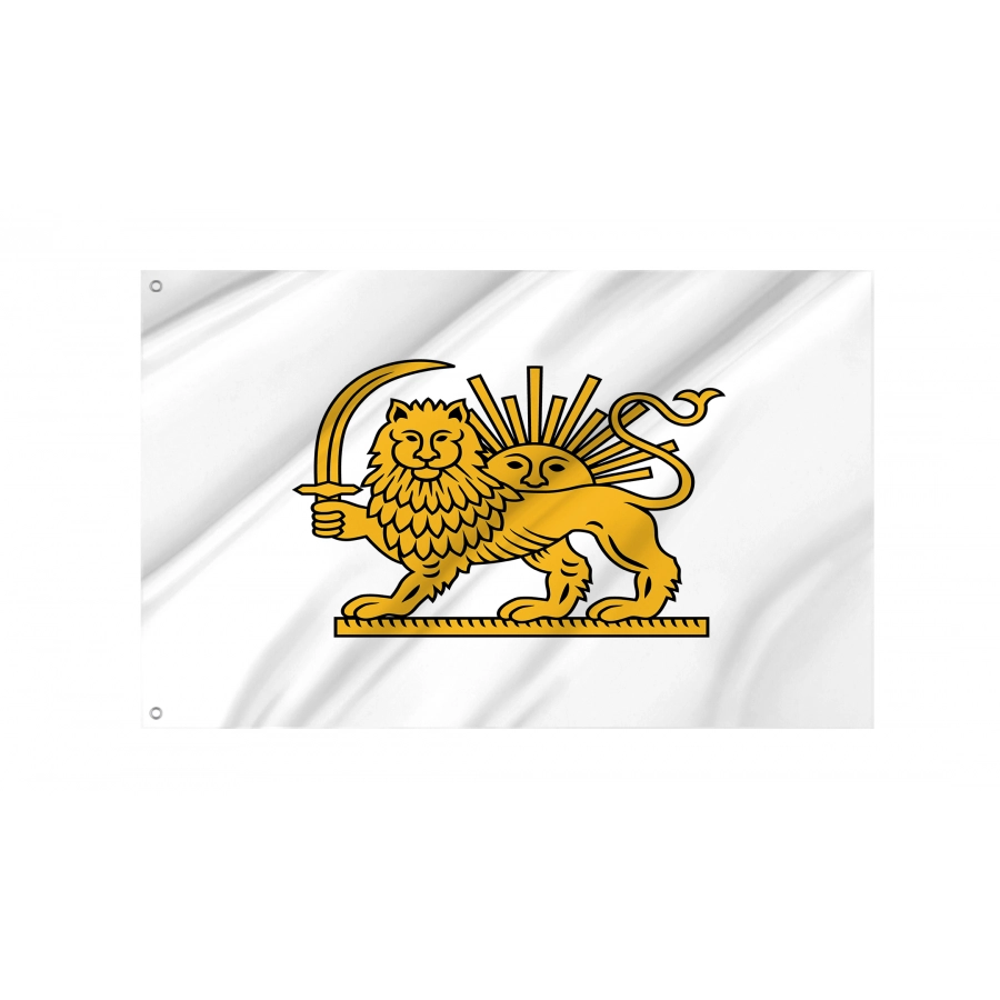 Flag of Iran Under Mohammad Shah Qajar, Flags for Indoor & Outdoor Use