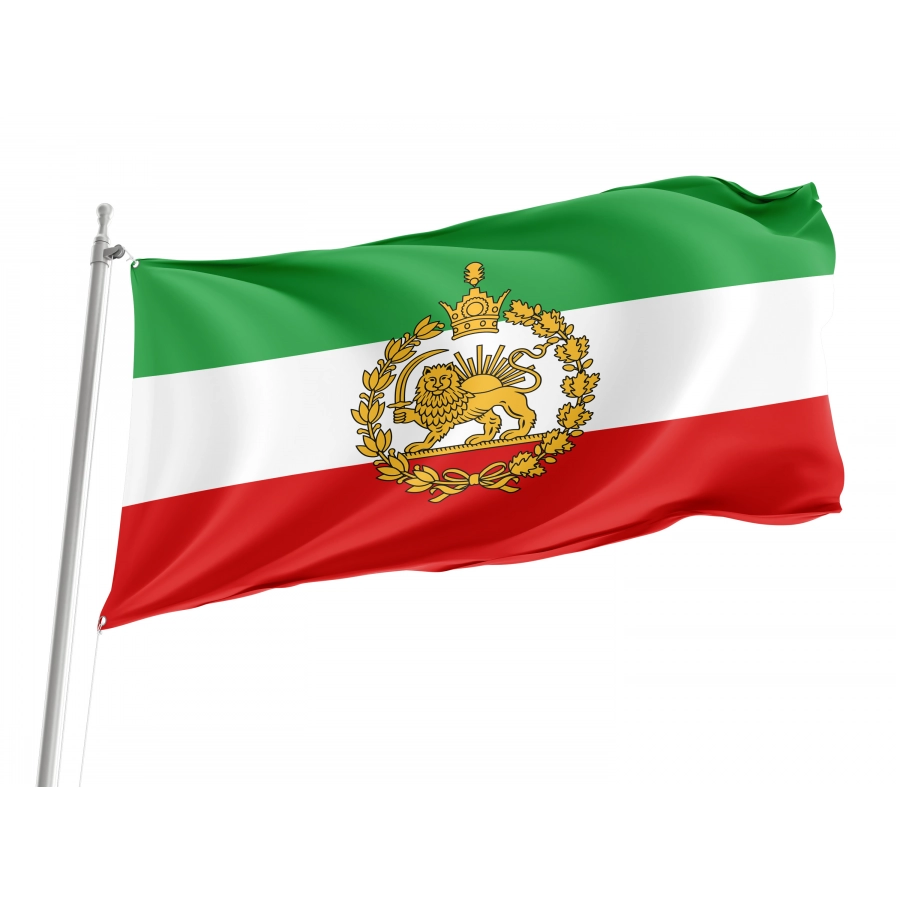 Flag of Iranian Pre-Revolutionary, Patriotic Flags, Unique Design Print, Flags for Indoor & Outdoor Use
