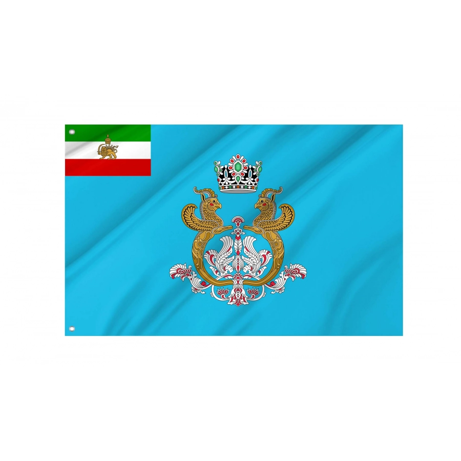 Imperial Standard of the Shahbānū of Iran Flag, IRN08