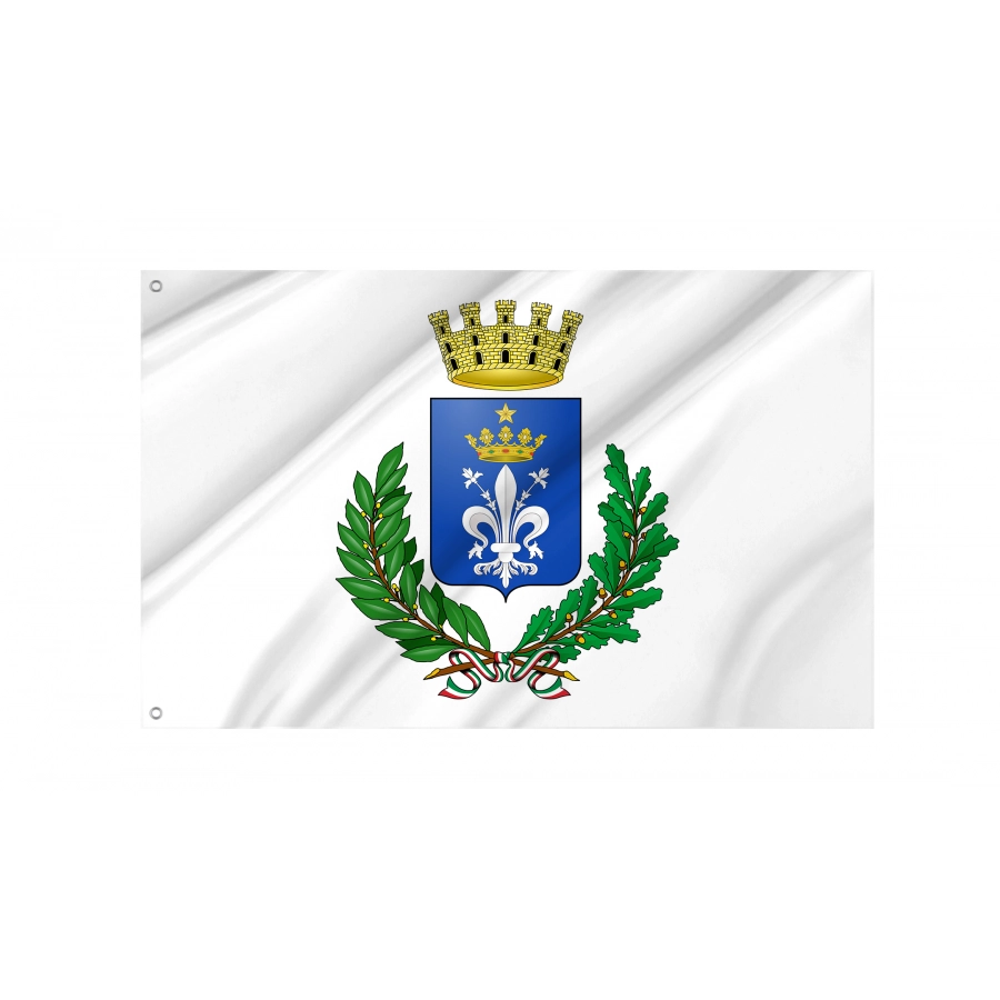 Acerra Flag, Unique Design Print - High Quality Campania for Indoor and Outdoor Use