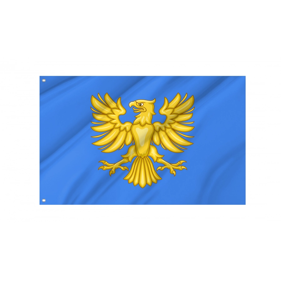 Aquileia Flag, Unique Design Print - High Quality Friuli-Venezia Giulia for Indoor and Outdoor Use
