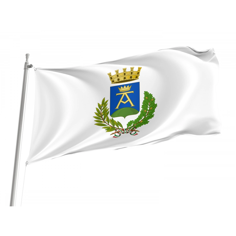 Atessa Flag, Unique Design Print - High Quality Abruzzo for Indoor and Outdoor Use