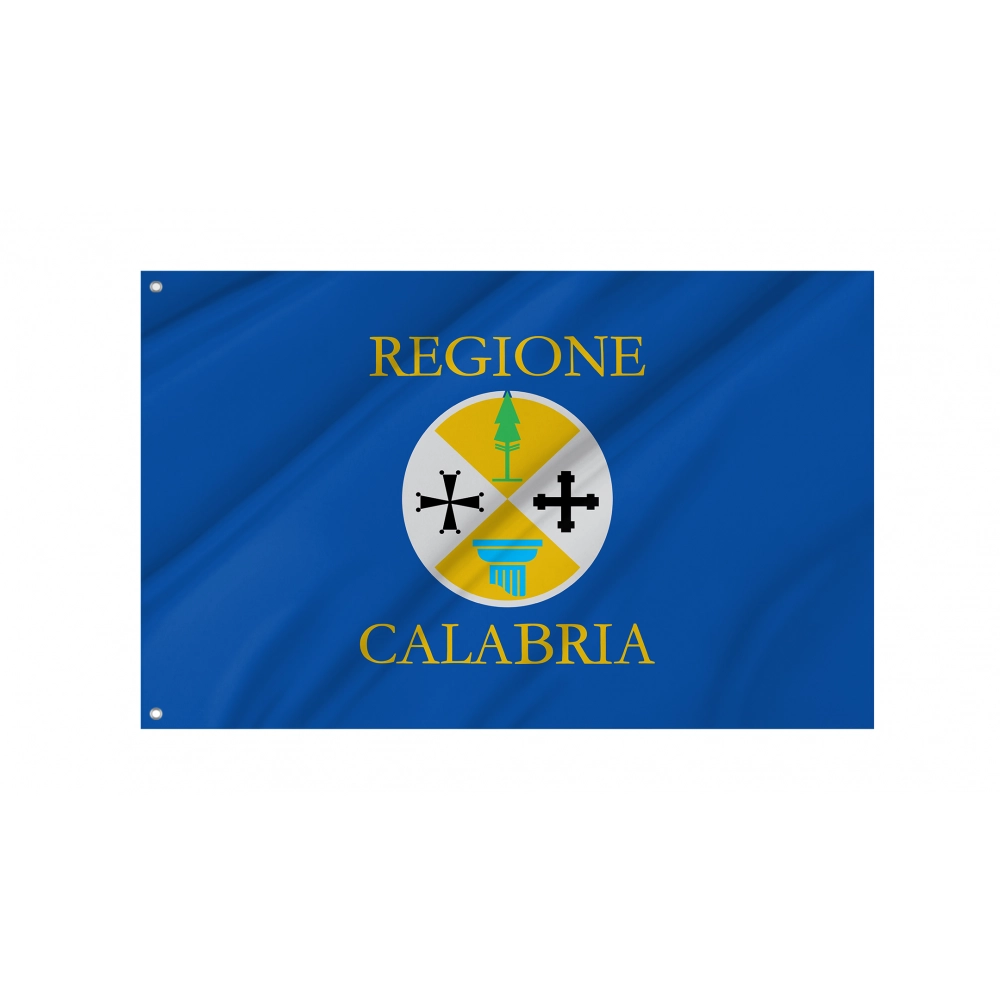 Calabria Flag for Indoor & Outdoor Use Calabria Flag for Indoor & Outdoor Use