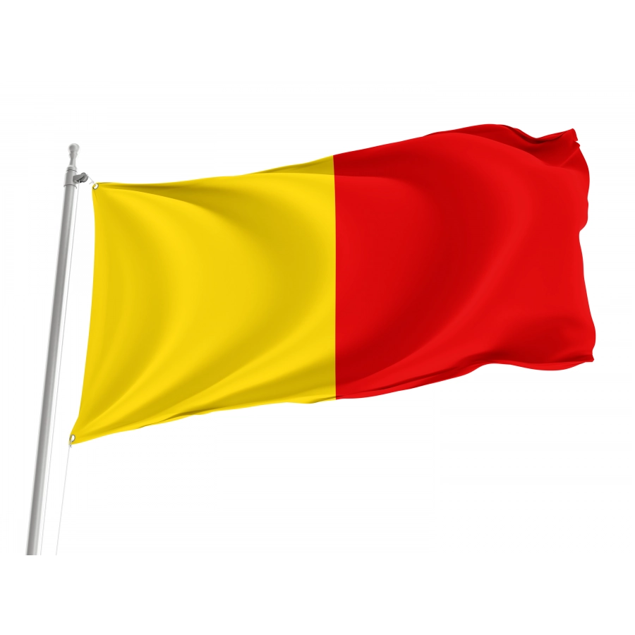 Cava De Tirreni Flag, Unique Design Print - High Quality Campania for Indoor and Outdoor Use